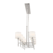 Kichler 52503PN Ten Light Linear Chandelier, Polished Nickel (4)