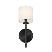 Kichler 52505BK One Light Wall Sconce, Black (3)