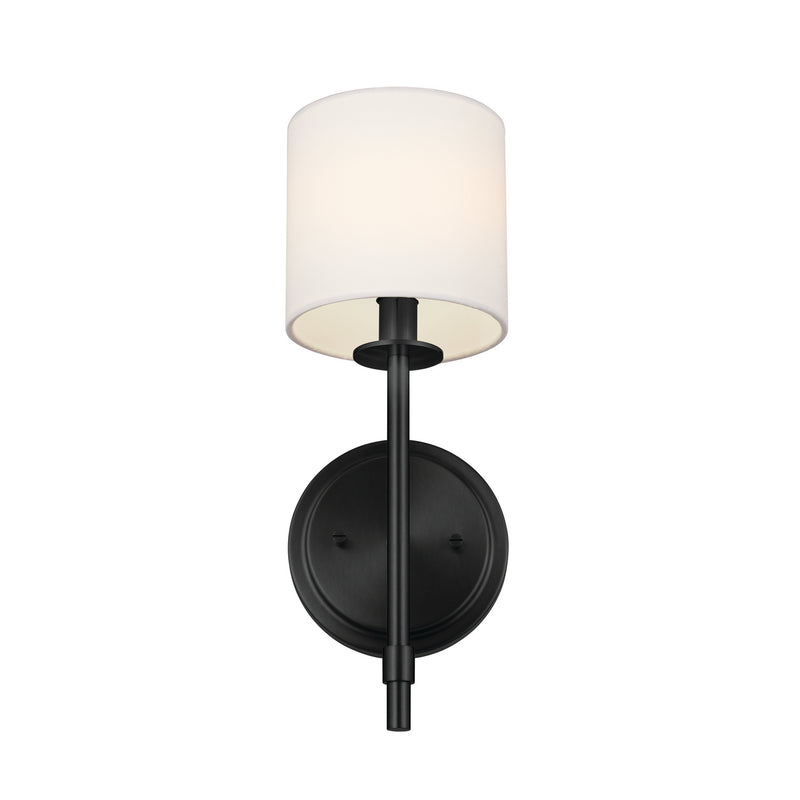 Kichler 52505BK One Light Wall Sconce, Black (3)