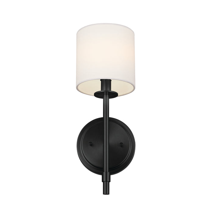 Kichler 52505BK Ali One Light Wall Sconce, Black Alternate Image 2.jpg