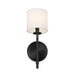 Kichler 52505BK Ali One Light Wall Sconce, Black Alternate Image 2.jpg