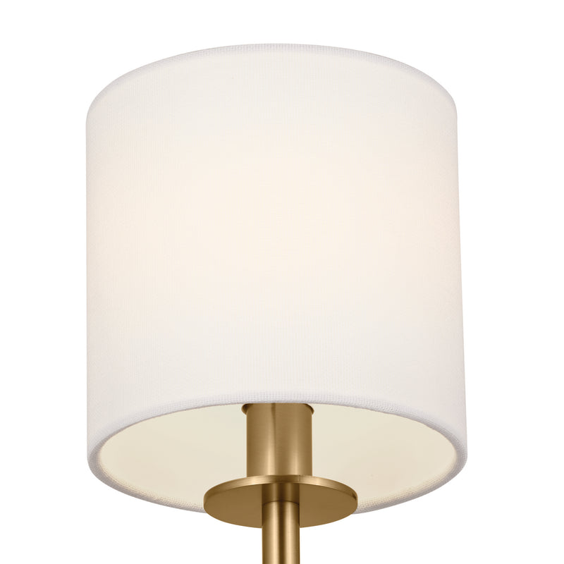 Kichler 52505BNB One Light Wall Sconce, Brushed Natural Brass (2)