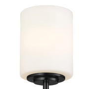 Kichler 55140BK One Light Wall Sconce, Black (2)