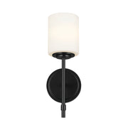 Kichler 55140BK One Light Wall Sconce, Black (3)