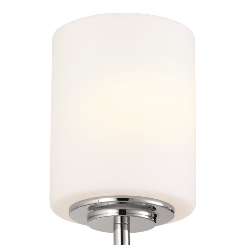 Kichler 55140PN One Light Wall Sconce, Polished Nickel (2)