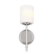 Kichler 55140PN One Light Wall Sconce, Polished Nickel (3)
