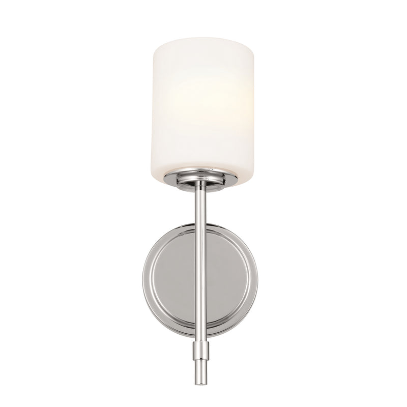 Kichler 55140PN One Light Wall Sconce, Polished Nickel (3)