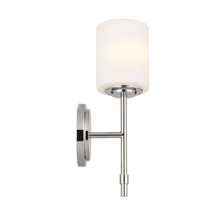 Kichler 55140PN Ali One Light Wall Sconce, Polished Nickel Alternate Image 3.jpg