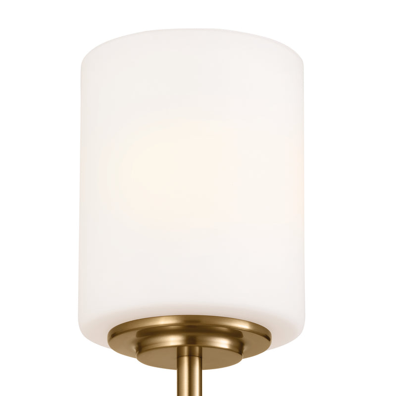 Kichler 55140BNB One Light Wall Sconce, Brushed Natural Brass (2)