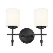 Kichler 55141BK Two Light Bath, Black (3)