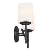 Kichler 55141BK Two Light Bath, Black (4)