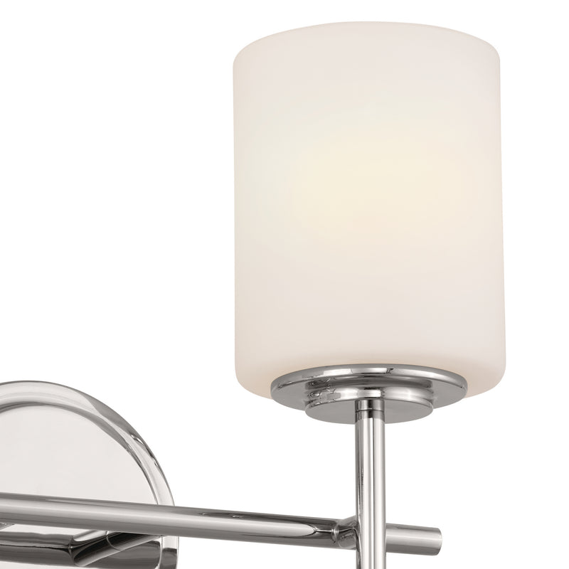 Kichler 55141PN Two Light Bath, Polished Nickel (2)