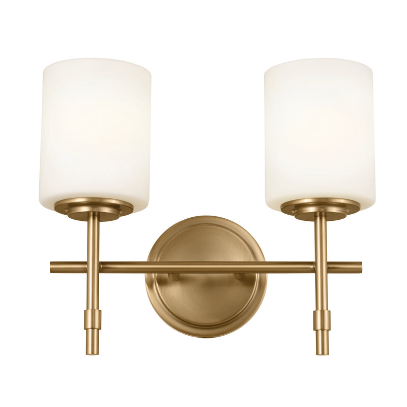 Kichler 55141BNB Two Light Bath, Brushed Natural Brass (3)