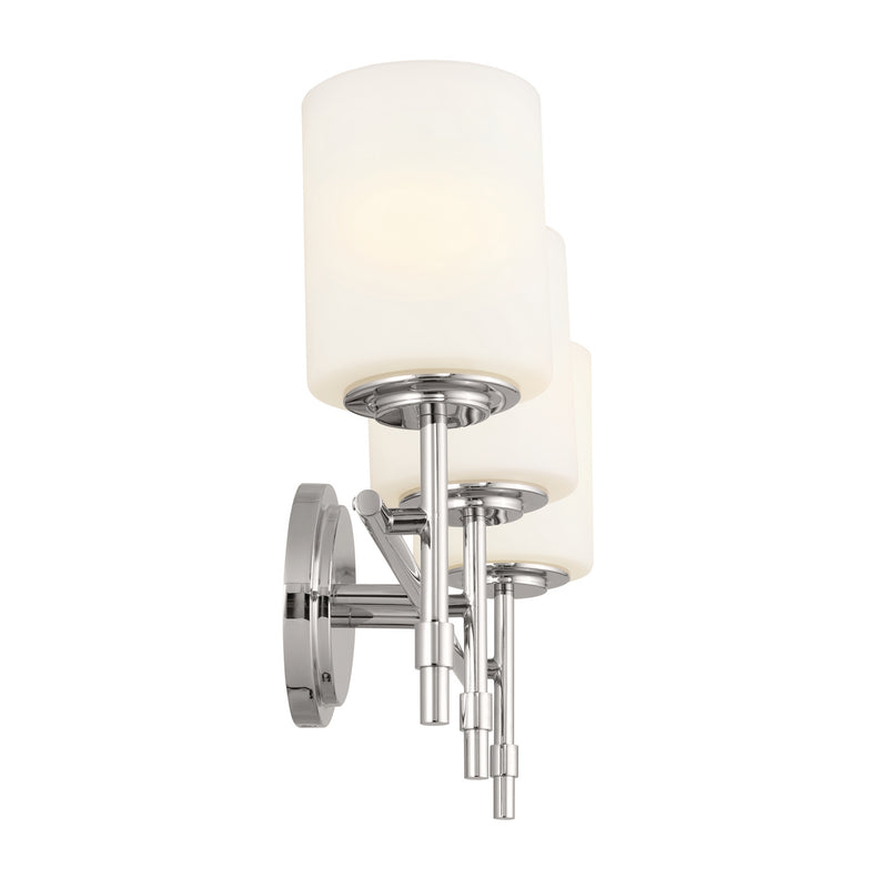 Kichler 55142PN Three Light Bath, Polished Nickel (4)
