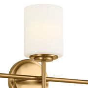 Kichler 55142BNB Three Light Bath, Brushed Natural Brass (2)
