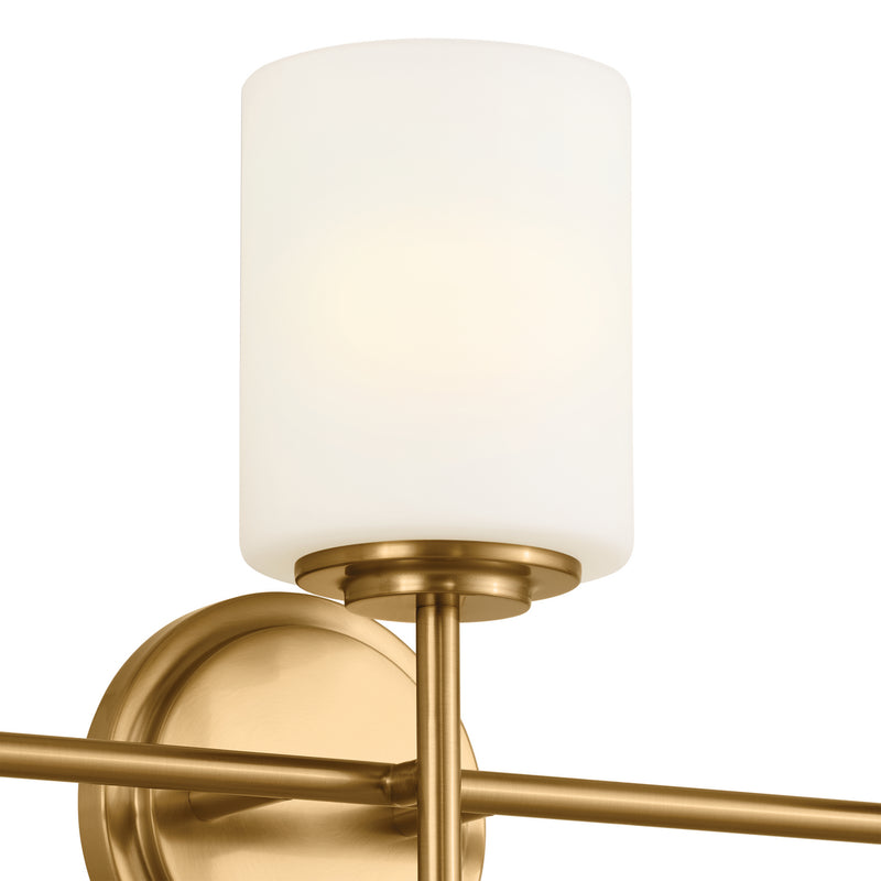 Kichler 55142BNB Three Light Bath, Brushed Natural Brass (2)