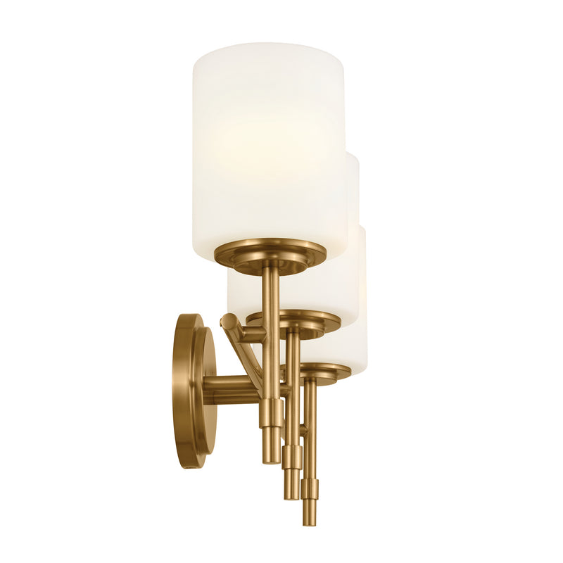 Kichler 55142BNB Three Light Bath, Brushed Natural Brass (4)