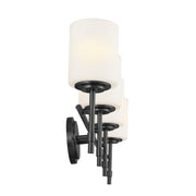 Kichler 55143BK Four Light Bath, Black (4)