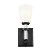 Kichler 55145BK One Light Wall Sconce, Black (3)
