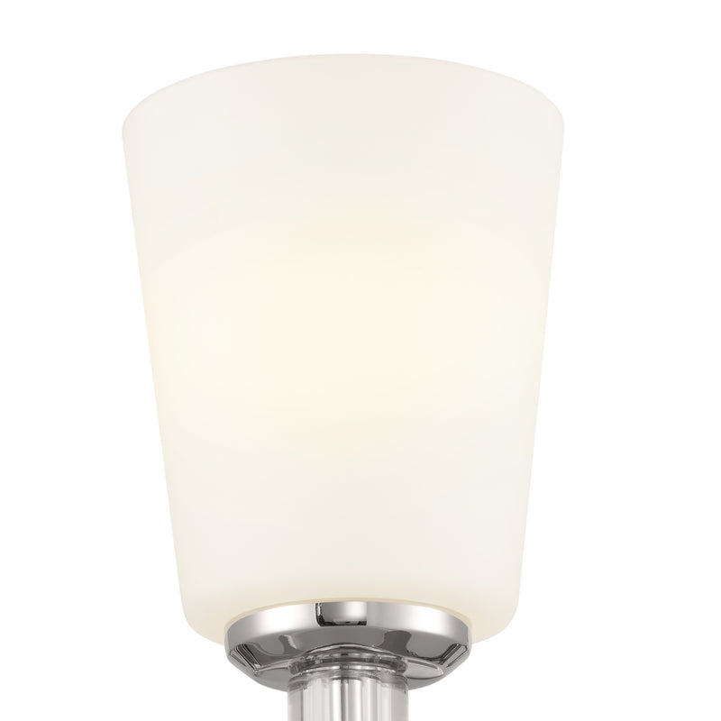 Kichler 55145PN One Light Wall Sconce, Polished Nickel (2)