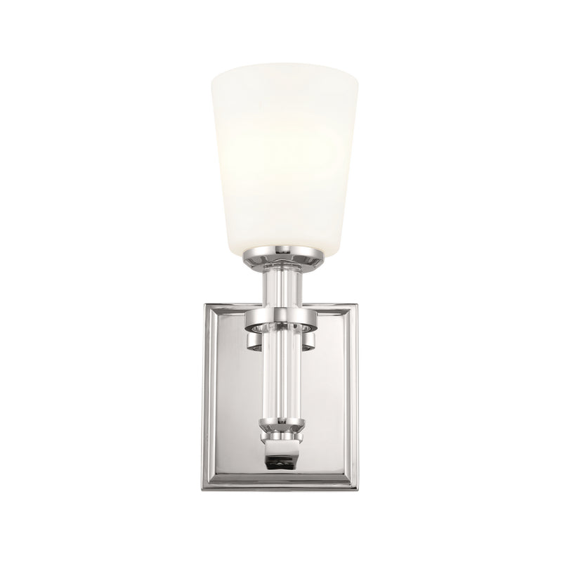 Kichler 55145PN One Light Wall Sconce, Polished Nickel (3)