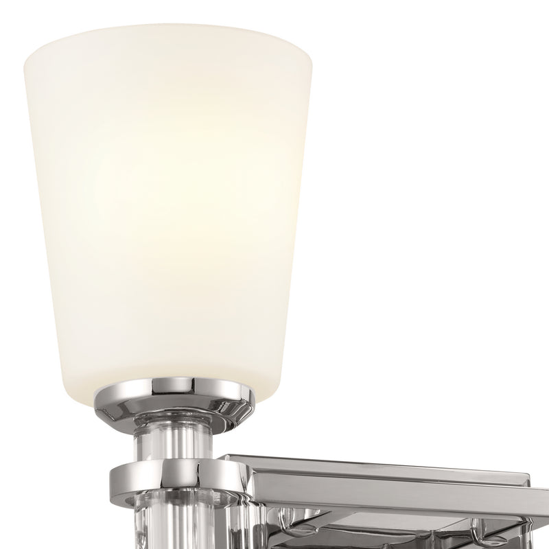 Kichler 55146PN Two Light Bath, Polished Nickel (2)