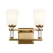 Kichler 55146BNB Two Light Bath, Brushed Natural Brass (3)