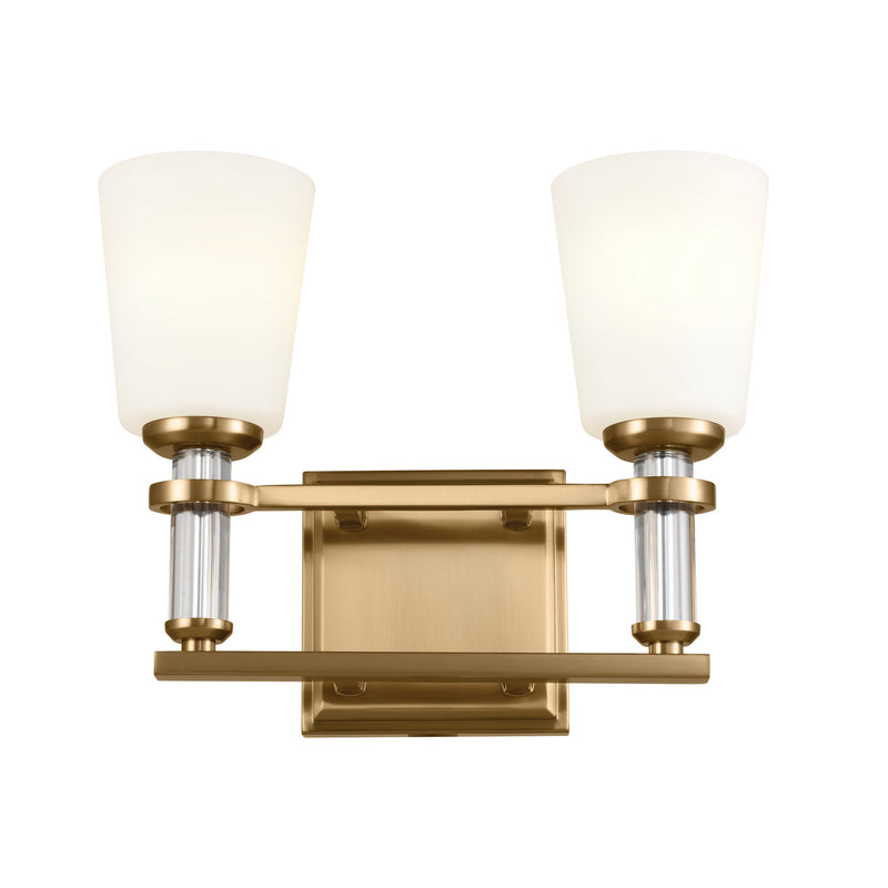 Kichler 55146BNB Two Light Bath, Brushed Natural Brass (3)