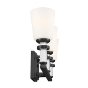 Kichler 55147BK Three Light Bath, Black (4)