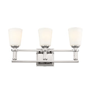Kichler 55147PN Three Light Bath, Polished Nickel (3)