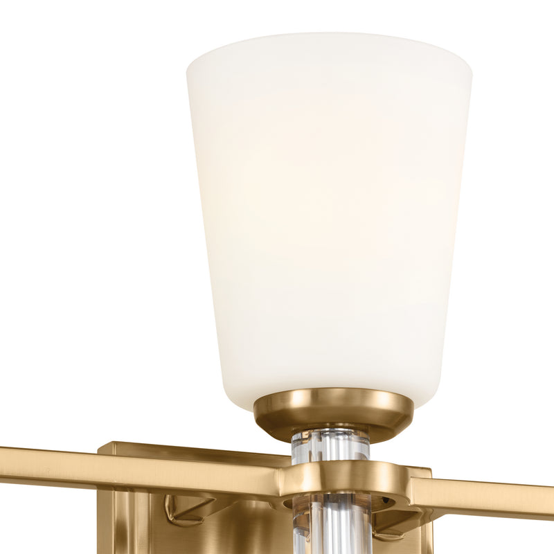 Kichler 55147BNB Three Light Bath, Brushed Natural Brass (2)