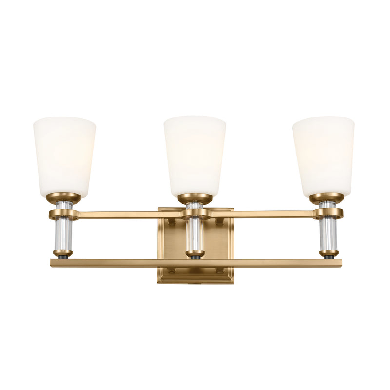Kichler 55147BNB Three Light Bath, Brushed Natural Brass (3)