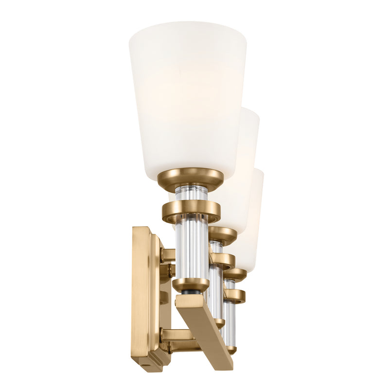 Kichler 55147BNB Three Light Bath, Brushed Natural Brass (4)