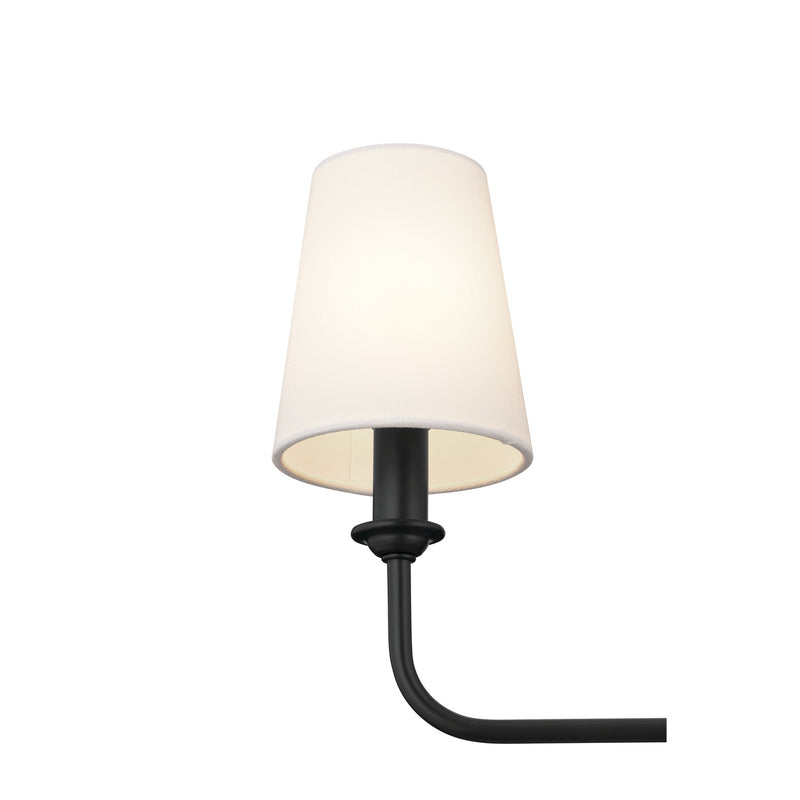 Kichler 52516BK Six Light Chandelier, Black (3)