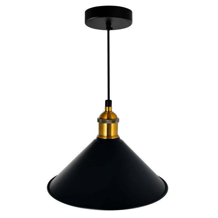 CWI Lighting 9605P8-1-101-B Brave One Light Mini Pendant Black Alt 3.jpg