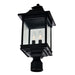 CWI Lighting 0416PT9-2-101 Cleveland Two Light Outdoor Lantern Head Black Alt 3.jpg