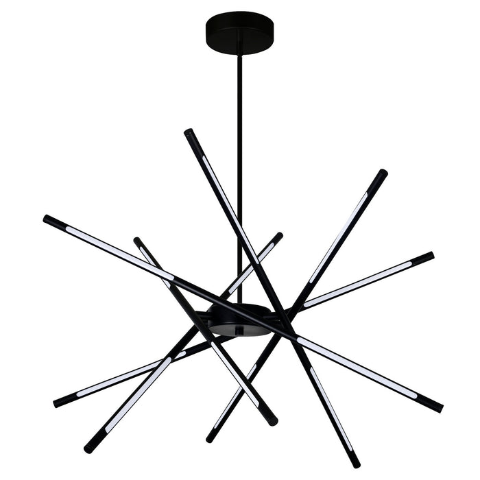 CWI Lighting 1375P31-6-101 Oskil LED Chandelier Black Alt 1.jpg