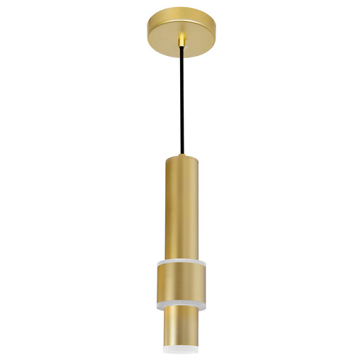 CWI Lighting 1390P5-1-602 Lena LED Mini Pendant Satin Gold Alt 1.jpg