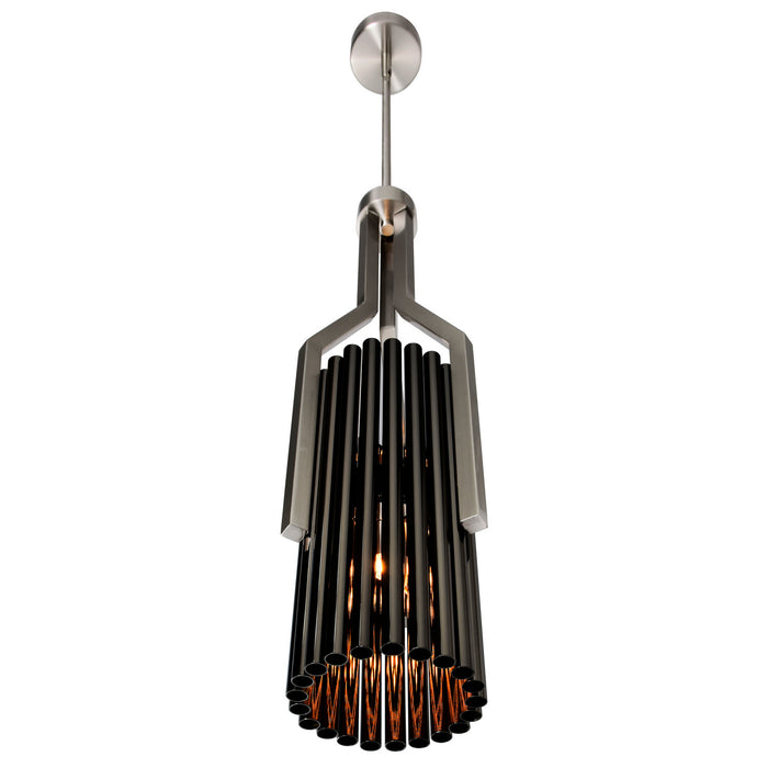 CWI Lighting 1583P8-6-612 Fermont LED Mini Pendant Satin Nickel & Pearl Black Alt 2.jpg