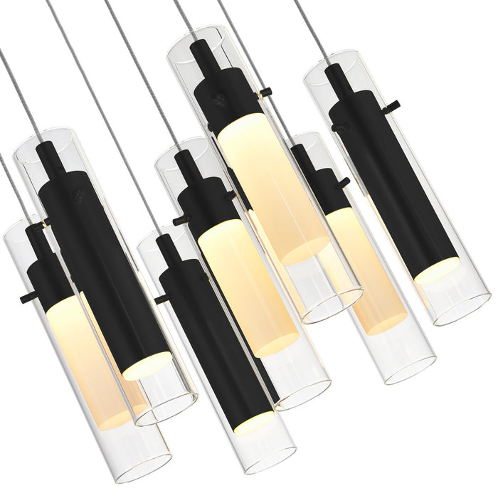 CWI Lighting 1606P33-37-101 Olinda LED Chandelier Black Alt 4.jpg