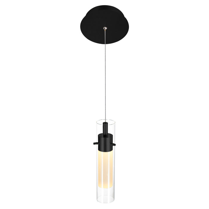 CWI Lighting 1606P5-1-101 Olinda LED Mini Pendant Black Alt 2.jpg