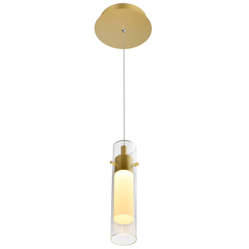 CWI Lighting 1606P5-1-602 Olinda LED Mini Pendant Satin Gold Alt 1.jpg