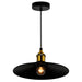 CWI Lighting 9605P10-1-101 Brave One Light Mini Pendant Black Alt 2.jpg