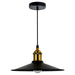 CWI Lighting 9605P10-1-101 Brave One Light Mini Pendant Black Alt 3.jpg