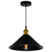 CWI Lighting 9605P10-1-101-B Brave One Light Mini Pendant Black Alt 1.jpg