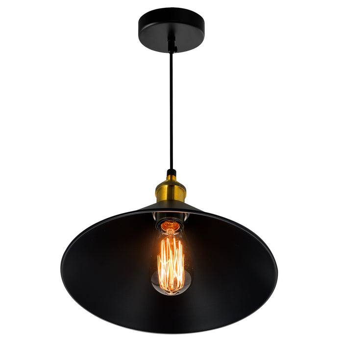 CWI Lighting 9605P10-1-101-B Brave One Light Mini Pendant Black Alt 2.jpg