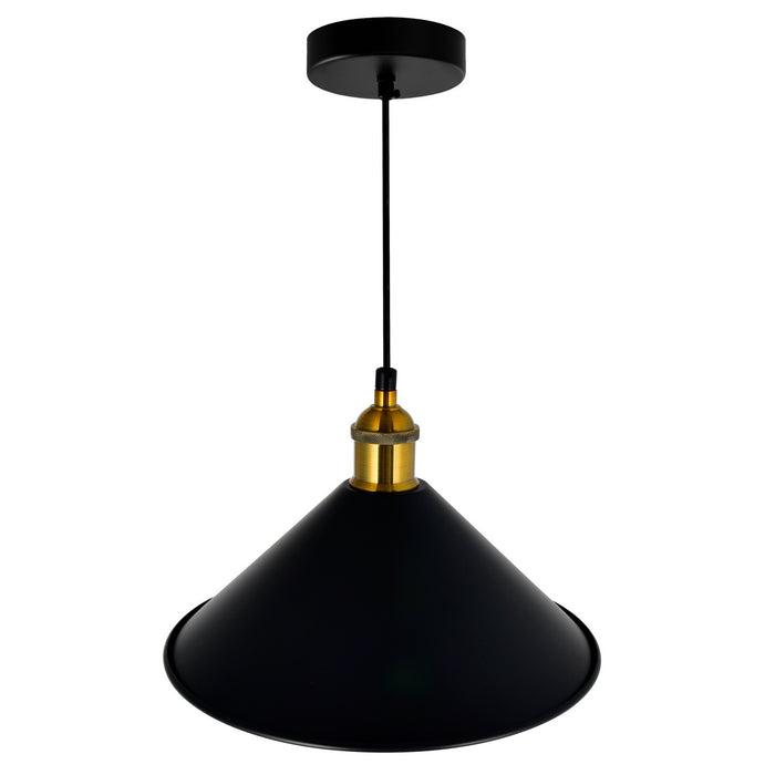 CWI Lighting 9605P10-1-101-B Brave One Light Mini Pendant Black Alt 3.jpg