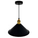 CWI Lighting 9605P10-1-101-B Brave One Light Mini Pendant Black Alt 3.jpg