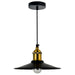 CWI Lighting 9605P9-1-101 Brave One Light Mini Pendant Black Alt 3.jpg