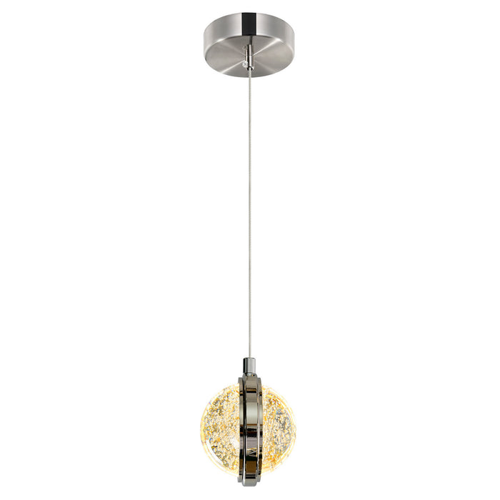 CWI Lighting 1673P4-1-613 Salvador LED Mini Pendant, Polished Nickel Alternate Image 2.jpg